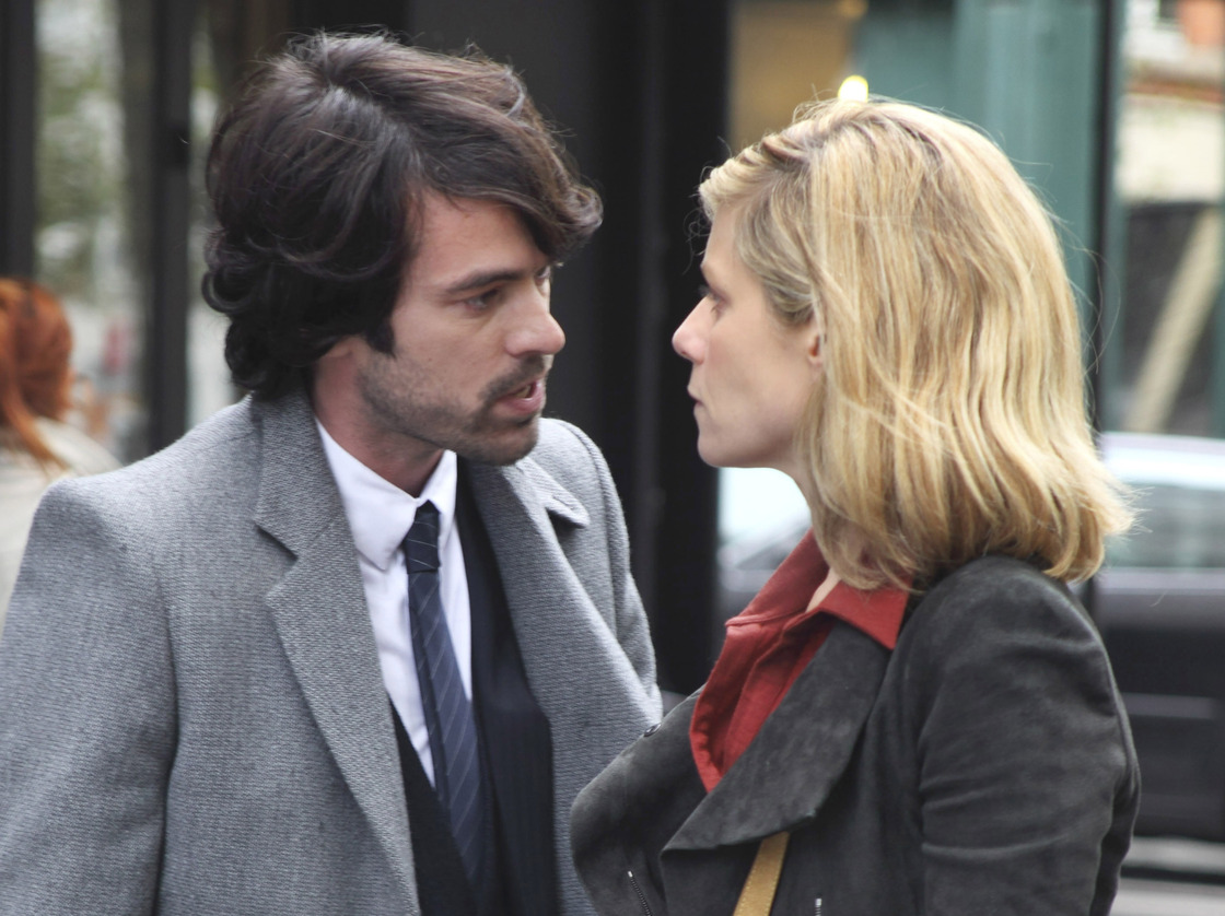 Paul and his wife, Sarah (Marina Fois), argue over the fact that she feels neglected and held back from being a writer.
