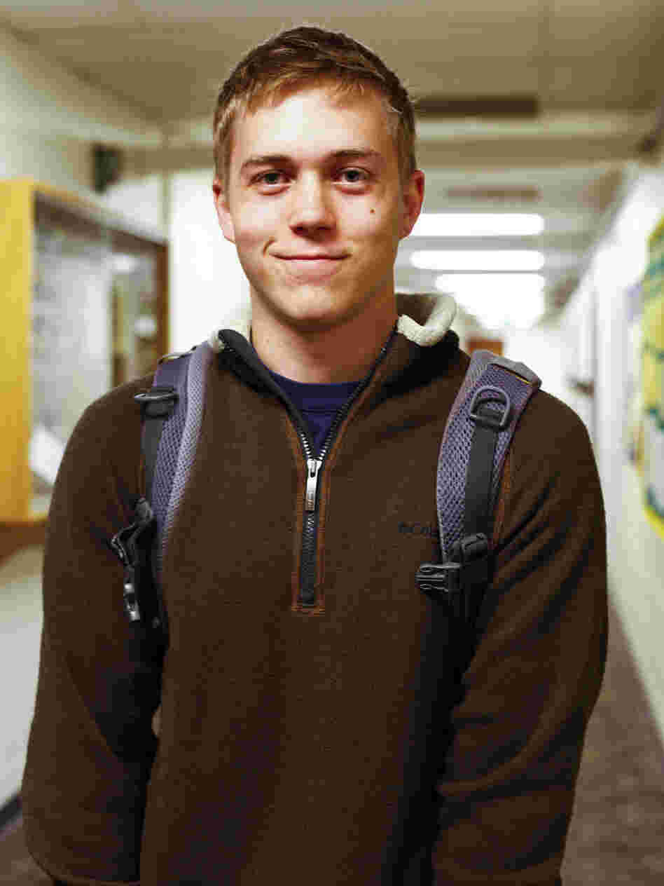 Justin Rampy, 21, libertarian.