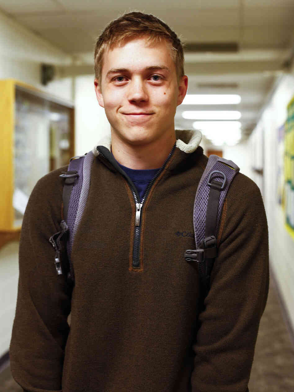 Justin Rampy, 21, libertarian.