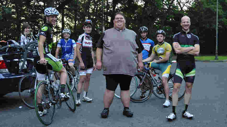 Ernest Gagnon weighed 570 pounds before he decided to lose weight by taking up cyclocross racing. Forgoing surgery, Gagnon lost more than 200 pounds and recently competed in his first cyclocross race.