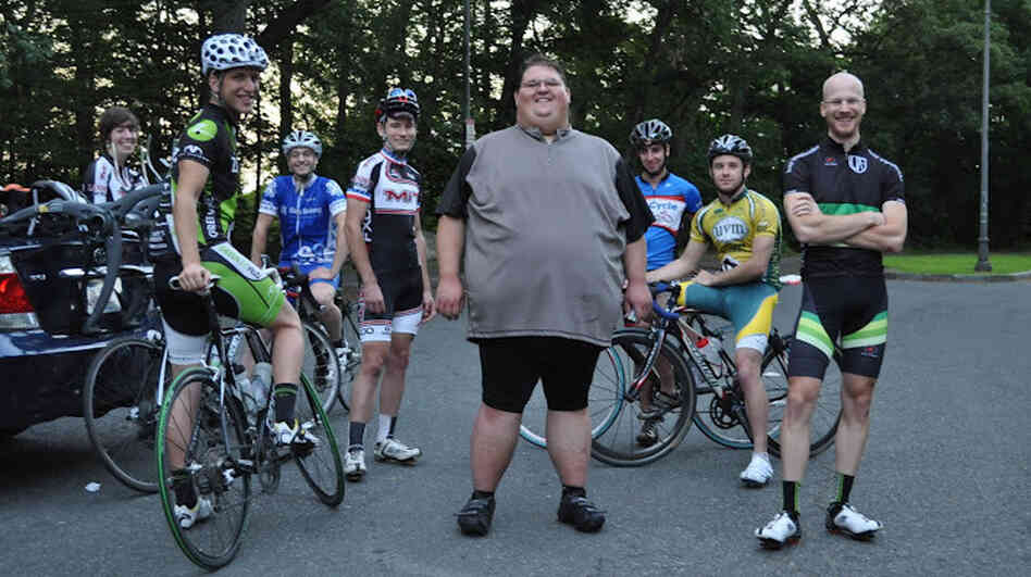 Ernest Gagnon weighed 570 pounds before he decided to lose weight by taking up cyclocross racing. Forgoing surgery, Gagnon lost more than 200 pounds and recently competed in his first cyclocross race.