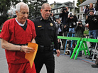 Former Penn State assistant football coach Jerry Sandusky as he walked to the courthouse this morning in Bellefonte, Pa. Former Penn State assistant football coach Jerry Sandusky as he walked to the courthouse this morning in Bellefonte, Pa.