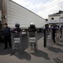 Sept. 1, 2010: Police stood guard by a truck containing some of the bodies of immigrants killed by members of the Zetas drug cartel in Tamaulipas state. Sept. 1, 2010: Police stood guard by a truck containing some of the bodies of immigrants killed by members of the Zetas drug cartel in Tamaulipas state.