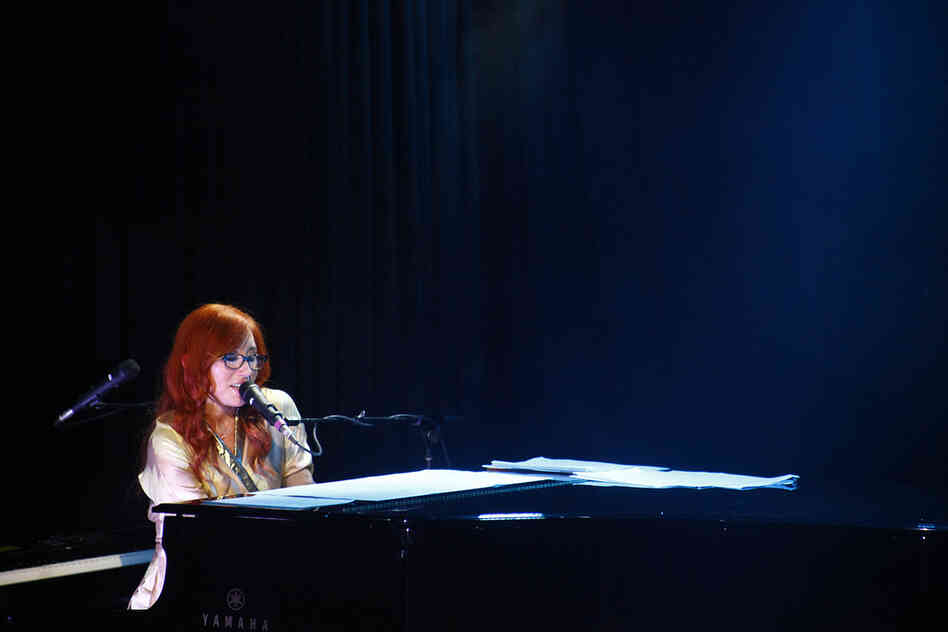 Tori Amos performing at an intimate NPR Music event. (Le Poisson Rouge / Friday October 5, 2012) Tori Amos performing at an intimate NPR Music event. (Le Poisson Rouge / Friday October 5, 2012)