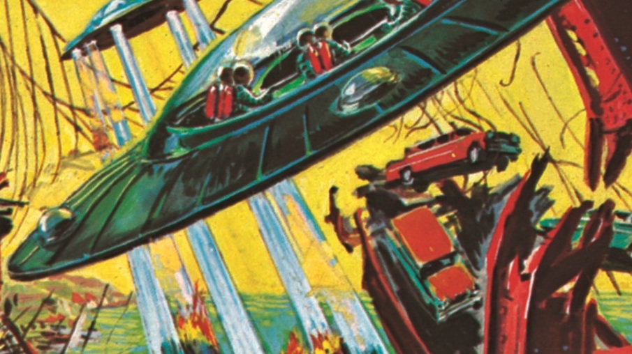 The card "Destroying The Bridge" shows the destruction of the Golden Gate Bridge.