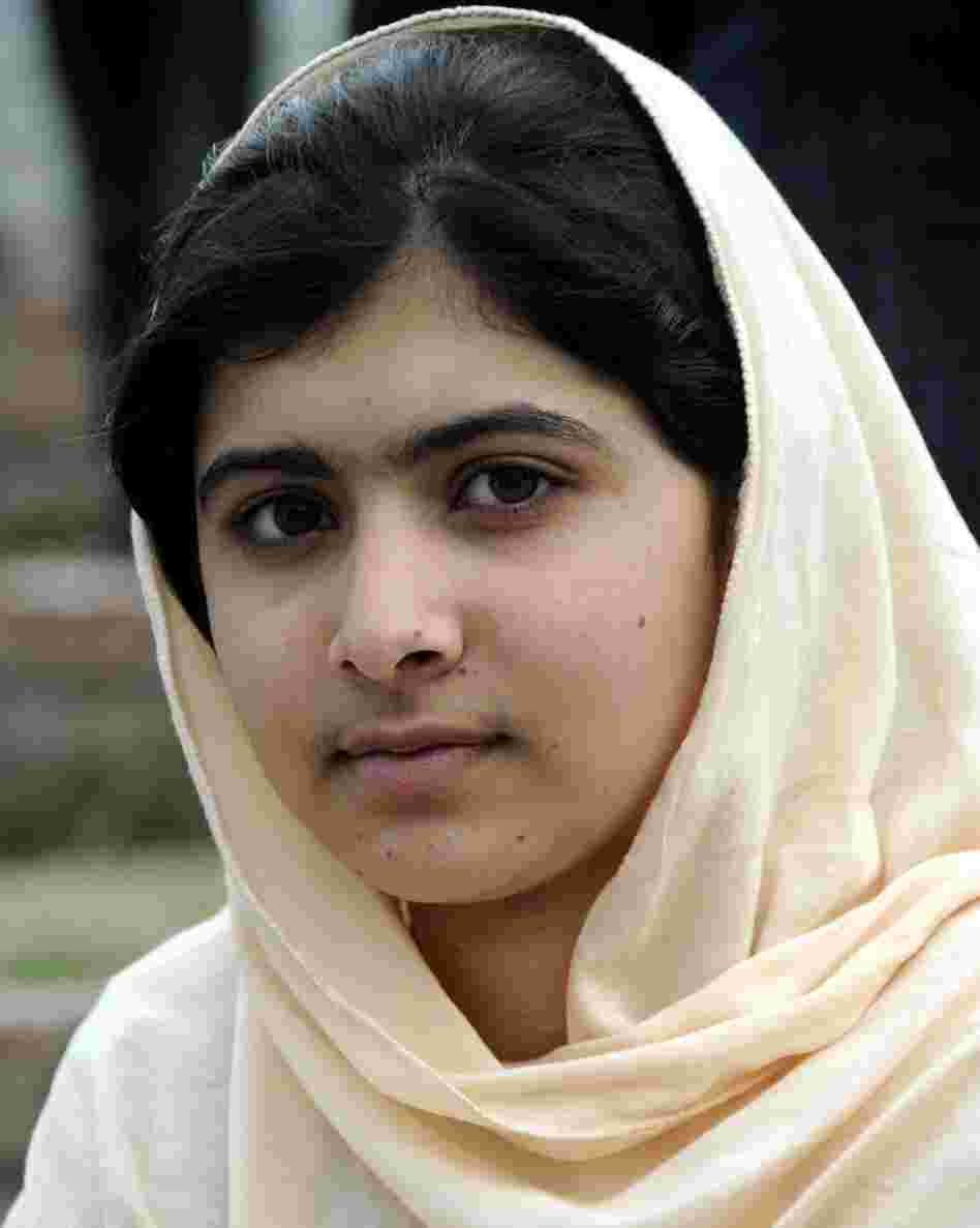 Malala Yousafzai in March 2012.
