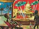 The card "Watching From Mars."