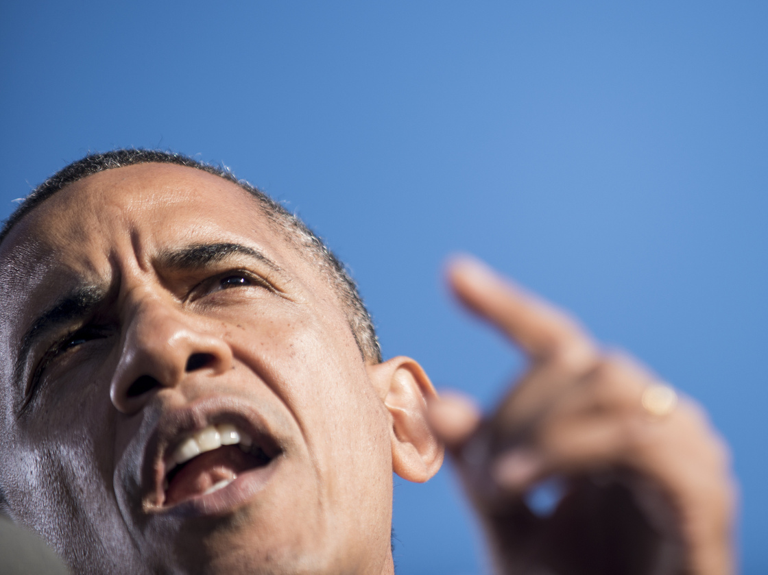 President Obama promised to take it to Mitt Romney in future debates.