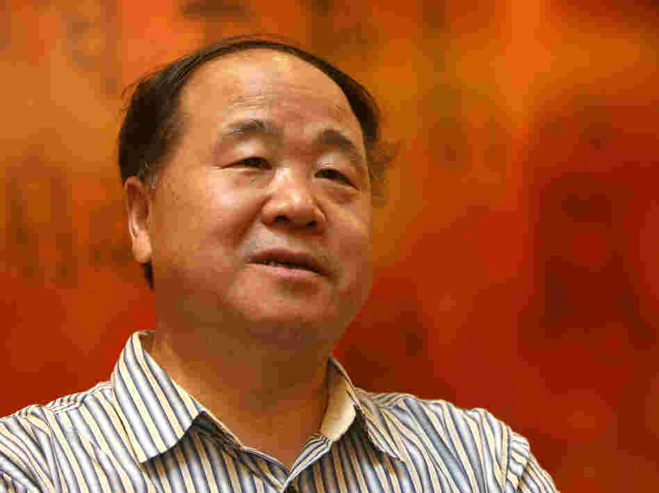 Chinese writer Mo Yan is the winner of the 2012 Nobel Prize in literature. Mo Yan is a pen name that means "don't speak" — a name he adopted because his parents, who raised him during the Cultural Revolution, warned him to hold his tongue.