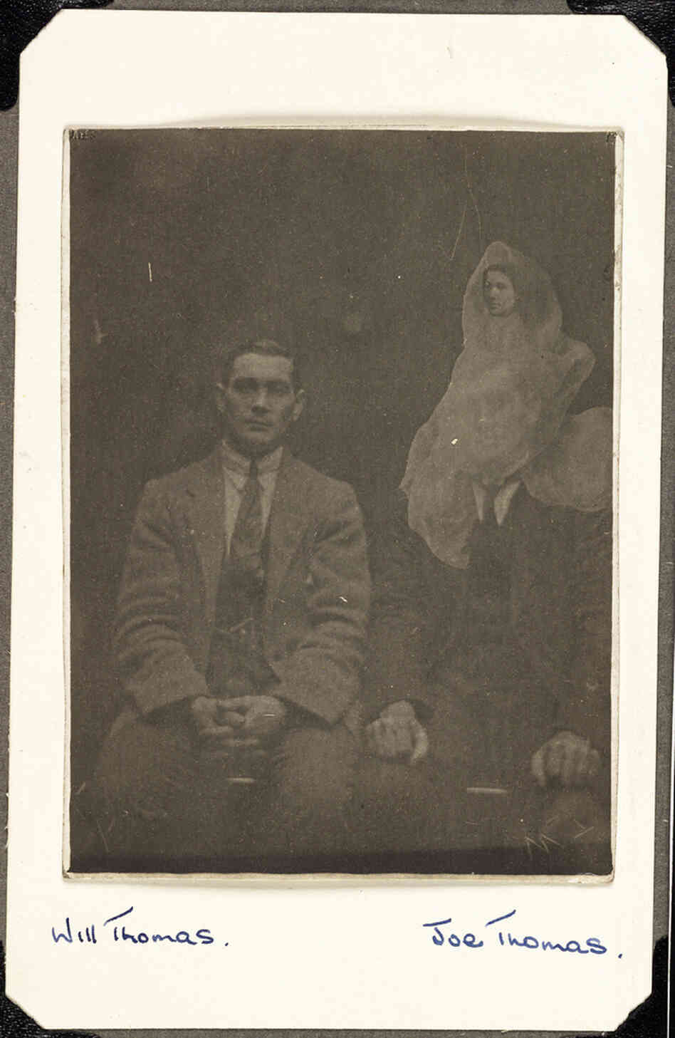 The "spirit" photographs of William Hope, via Flickr Commons
