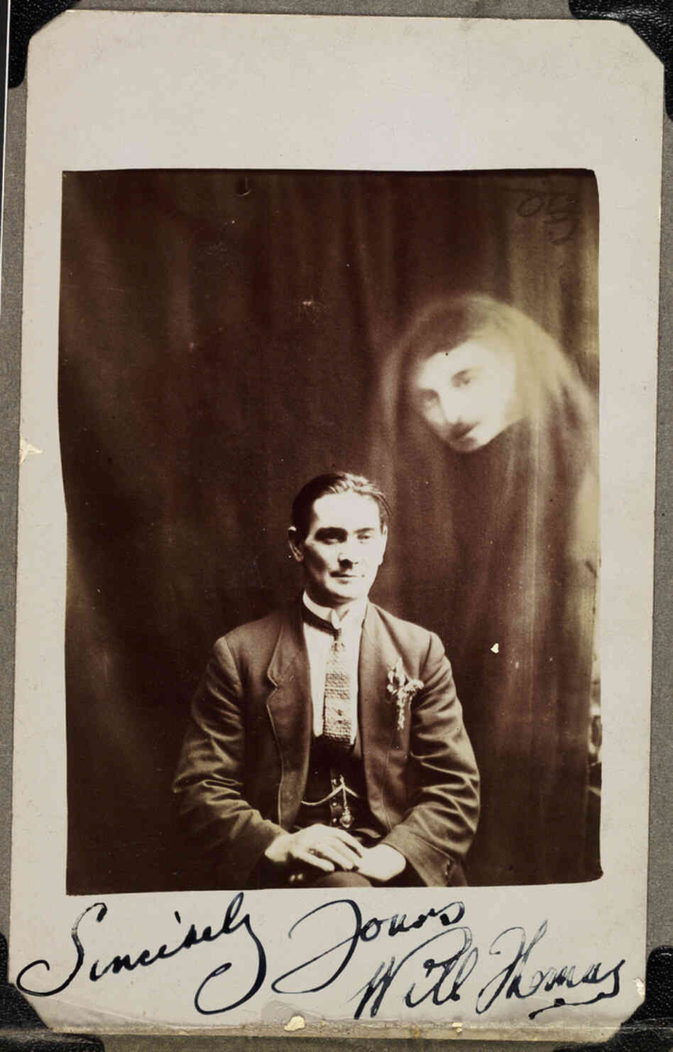 The "spirit" photographs of William Hope, via Flickr Commons