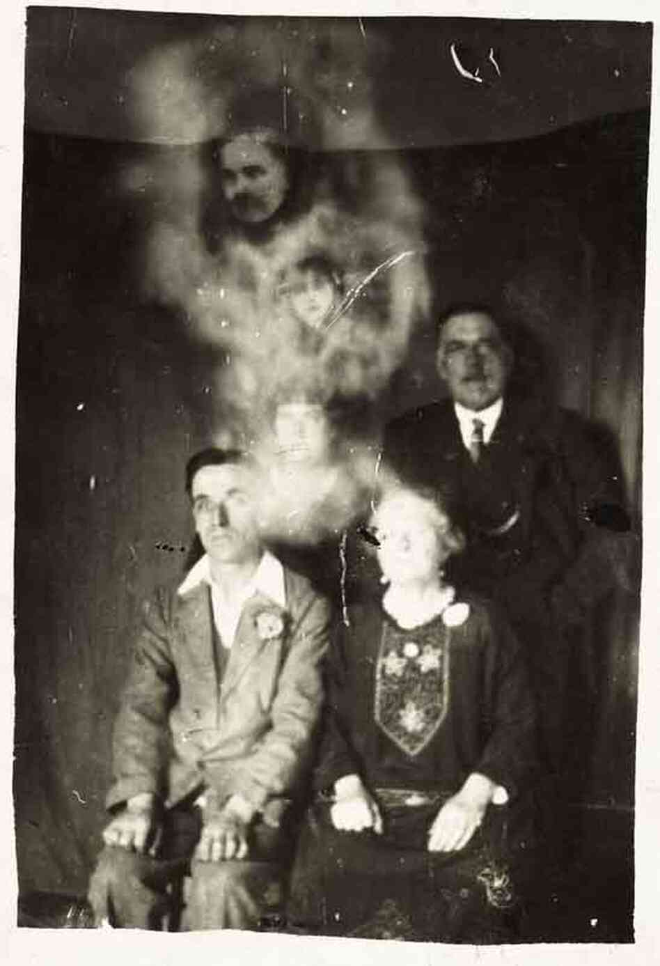 The "spirit" photographs of William Hope, via Flickr Commons