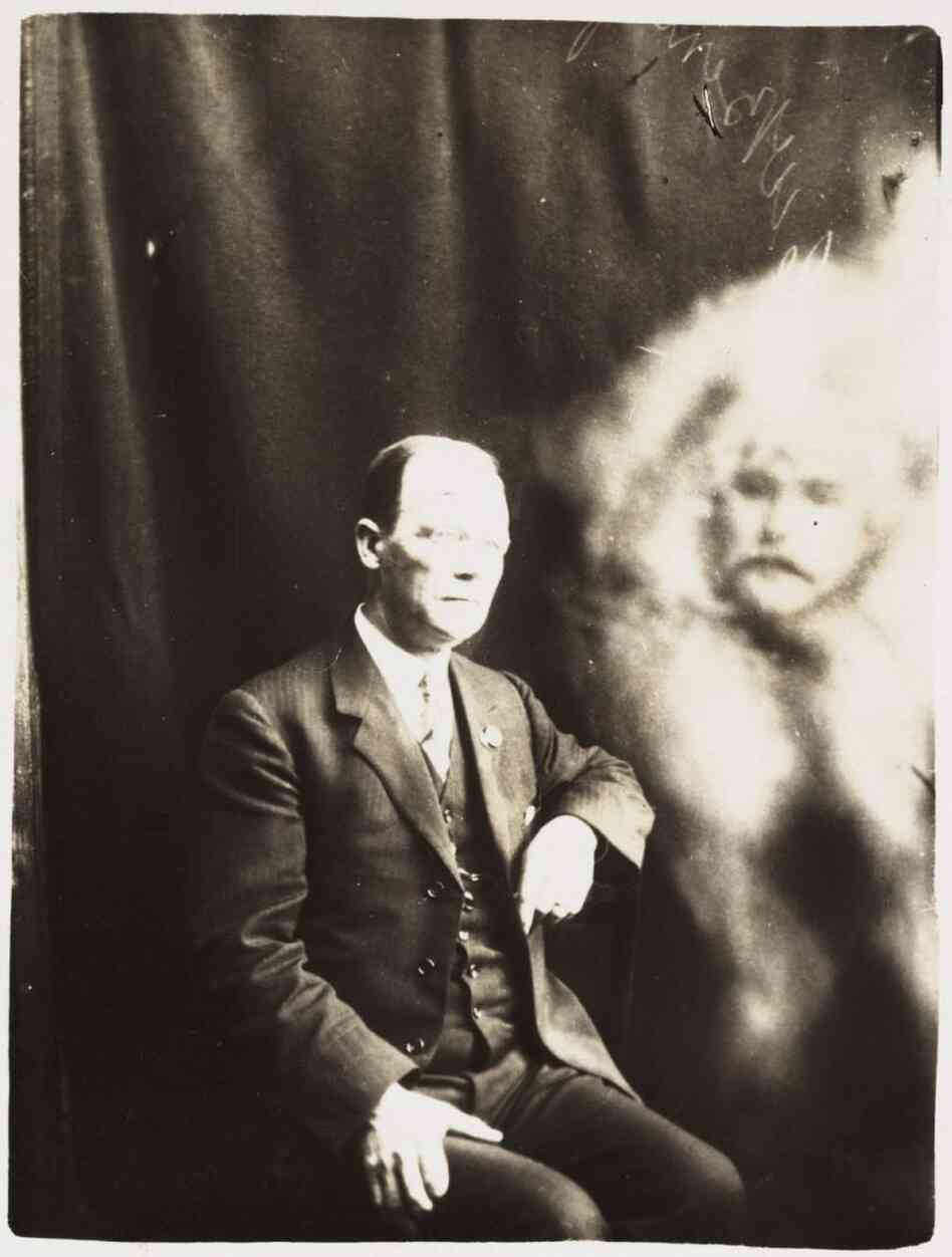 The "spirit" photographs of William Hope, via Flickr Commons