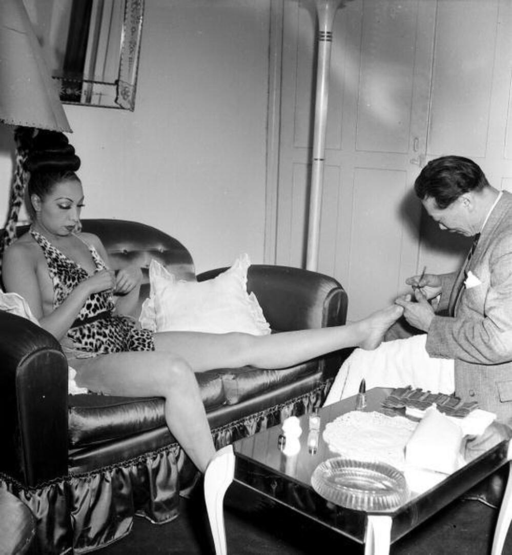 That's Bananas: "Whether [Josephine Baker's] getting a pedicure or she's walking down the street or she's relaxing in a yard somewhere, I just love the variety of pictures of her," Gainer says. "The banana skirt is a part of who she was, it's the most famous thing, but it just annoys me when that's just the only thing. ... There was a lot more to her than that."