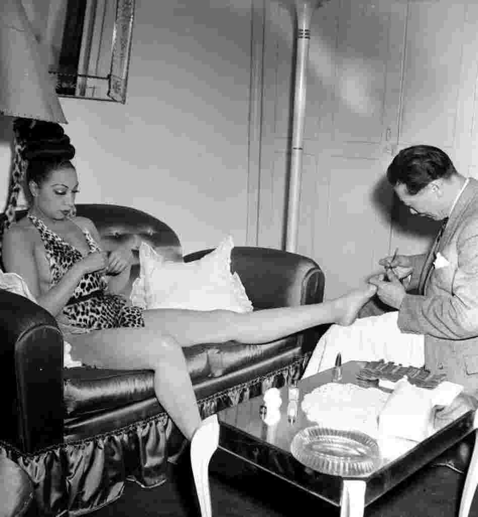 That's Bananas: "Whether [Josephine Baker's] getting a pedicure or she's walking down the street or she's relaxing in a yard somewhere, I just love the variety of pictures of her," Gainer says. "The banana skirt is a part of who she was, it's the most famous thing, but it just annoys me when that's just the only thing. ... There was a lot more to her than that."
