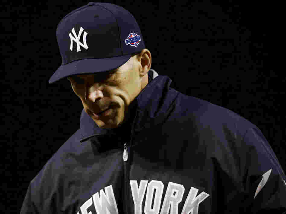 New York Yankees manager Joe Girardi during Monday's game against the Baltimore Orioles.