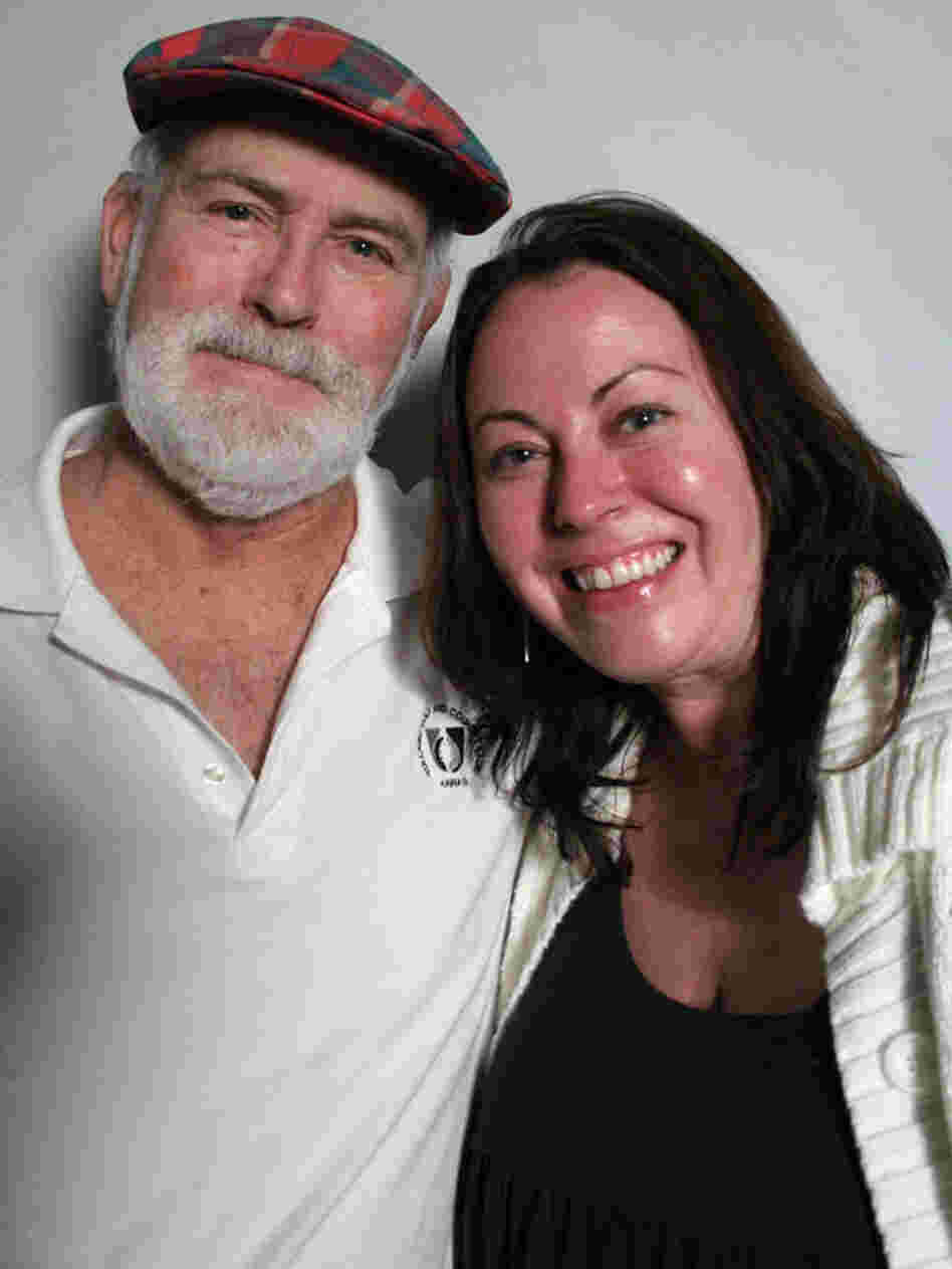 Joel Healy and his daughter, Kelli Healy Salazar. Healy was a 17-year-old Army soldier in 1957 when he witnessed Operation Plumbbob, one of the largest nuclear bomb tests ever conducted on American soil.