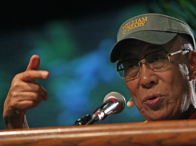 The Dalai Lama (Courtesy: College of William & Mary)