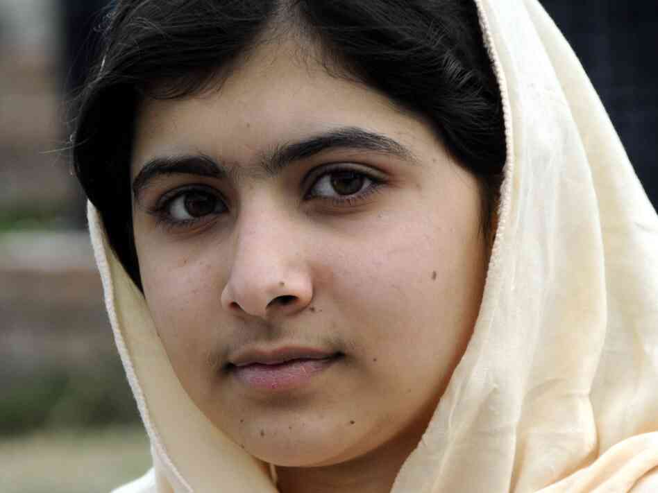 Malala Yousafzai in March 2012.