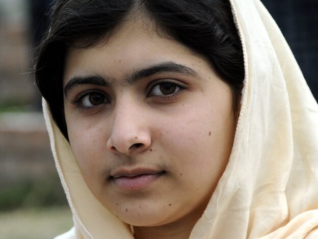 Malala Yousafzai in March 2012. (EPA /LANDOV)
