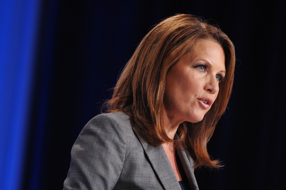 Rep. Michele Bachmann, R-Minn., speaks during the Family Research Council Action Values Voter Summit last month in Washington.