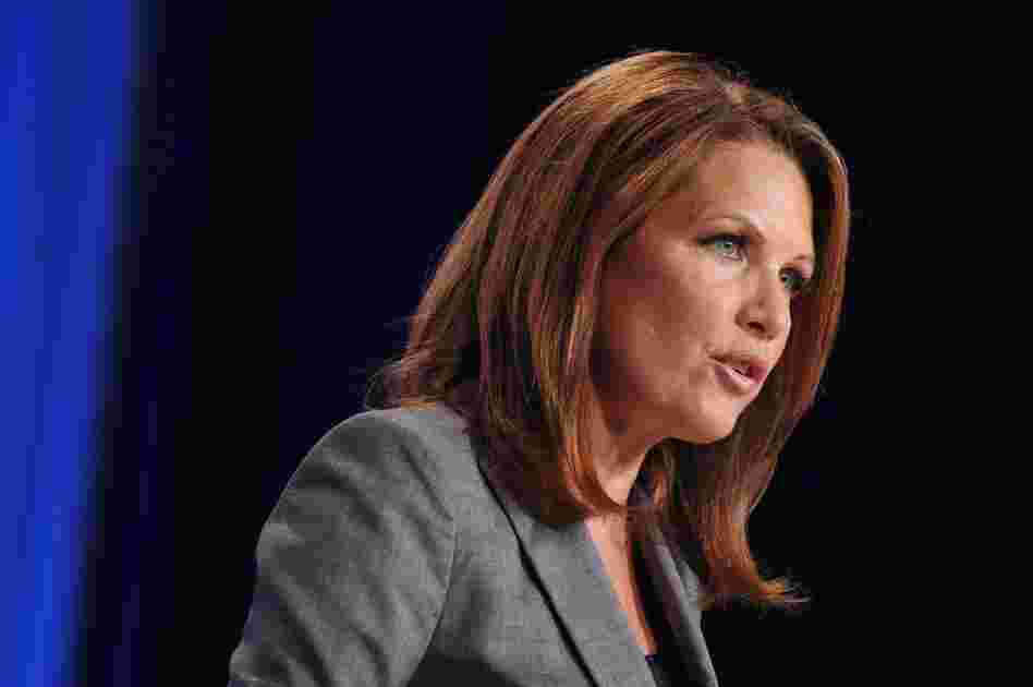 Rep. Michele Bachmann, R-Minn., speaks during the Family Research Council Action Values Voter Summit last month in Washington.
