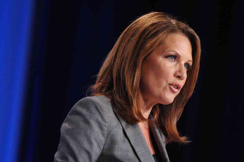 Rep. Michele Bachmann, R-Minn., speaks during the Family Research Council Action Values Voter Summit last month in Washington.