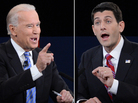 Vice President Biden and Republican Paul Ryan at Thursday night's debate. Vice President Biden and Republican Paul Ryan at Thursday night's debate.