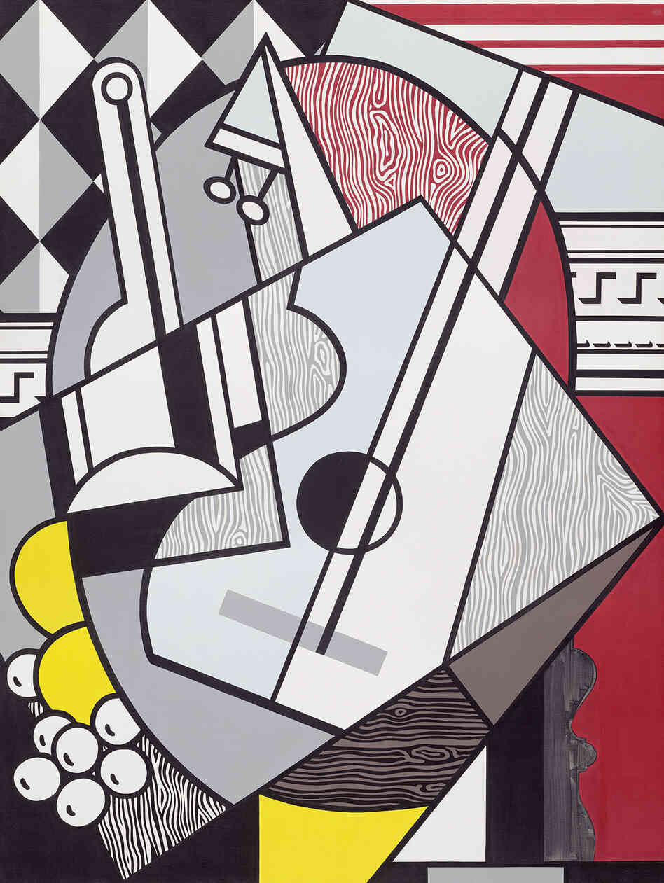 Pablo Picasso was Lichtenstein's hero, says National Gallery curator Harry Cooper. Lichtenstein painted his Picasso-inspired Cubist Still Life in 1974.