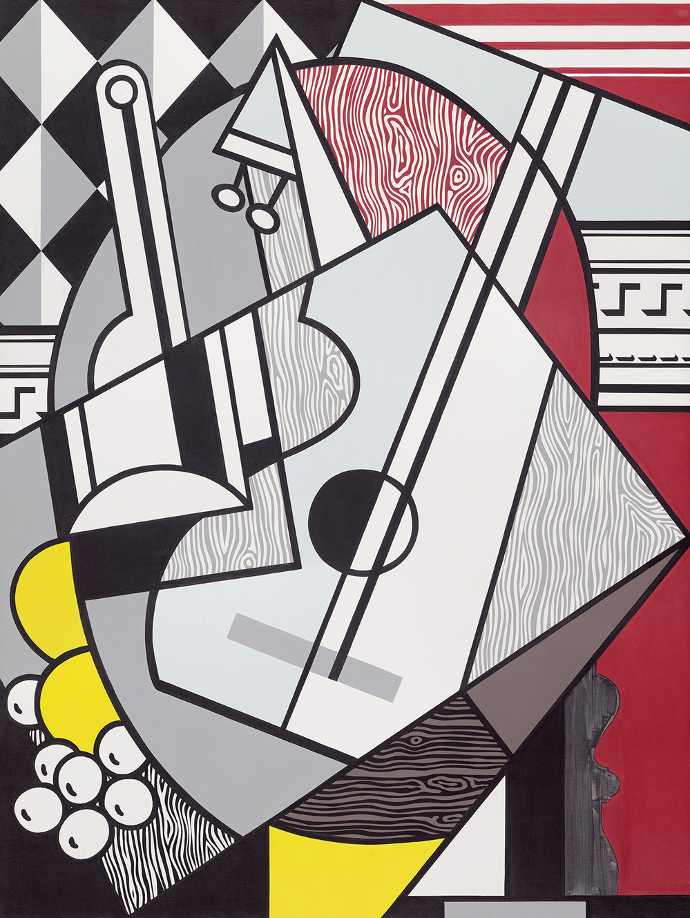 Pablo Picasso was Lichtenstein's hero, says National Gallery curator Harry Cooper. Lichtenstein painted his Picasso-inspired Cubist Still Life in 1974.