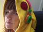 Willow in her Pikachu costume.