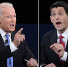 Vice President Biden (left) and Republican vice presidential candidate Paul Ryan during Thursday's debate. Vice President Biden (left) and Republican vice presidential candidate Paul Ryan during Thursday's debate.