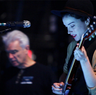 David Byrne and Annie Clark of St. Vincent David Byrne and Annie Clark of St. Vincent
