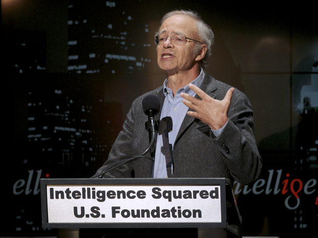 Peter Singer argues for the motion, "Ration End-of-Life Care."