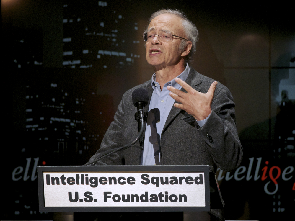Peter Singer argues for the motion, "Ration End-of-Life Care."