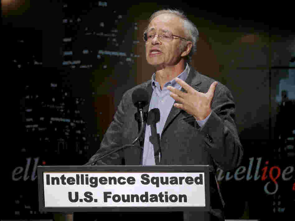 Peter Singer argues for the motion, "Ration End-of-Life Care."