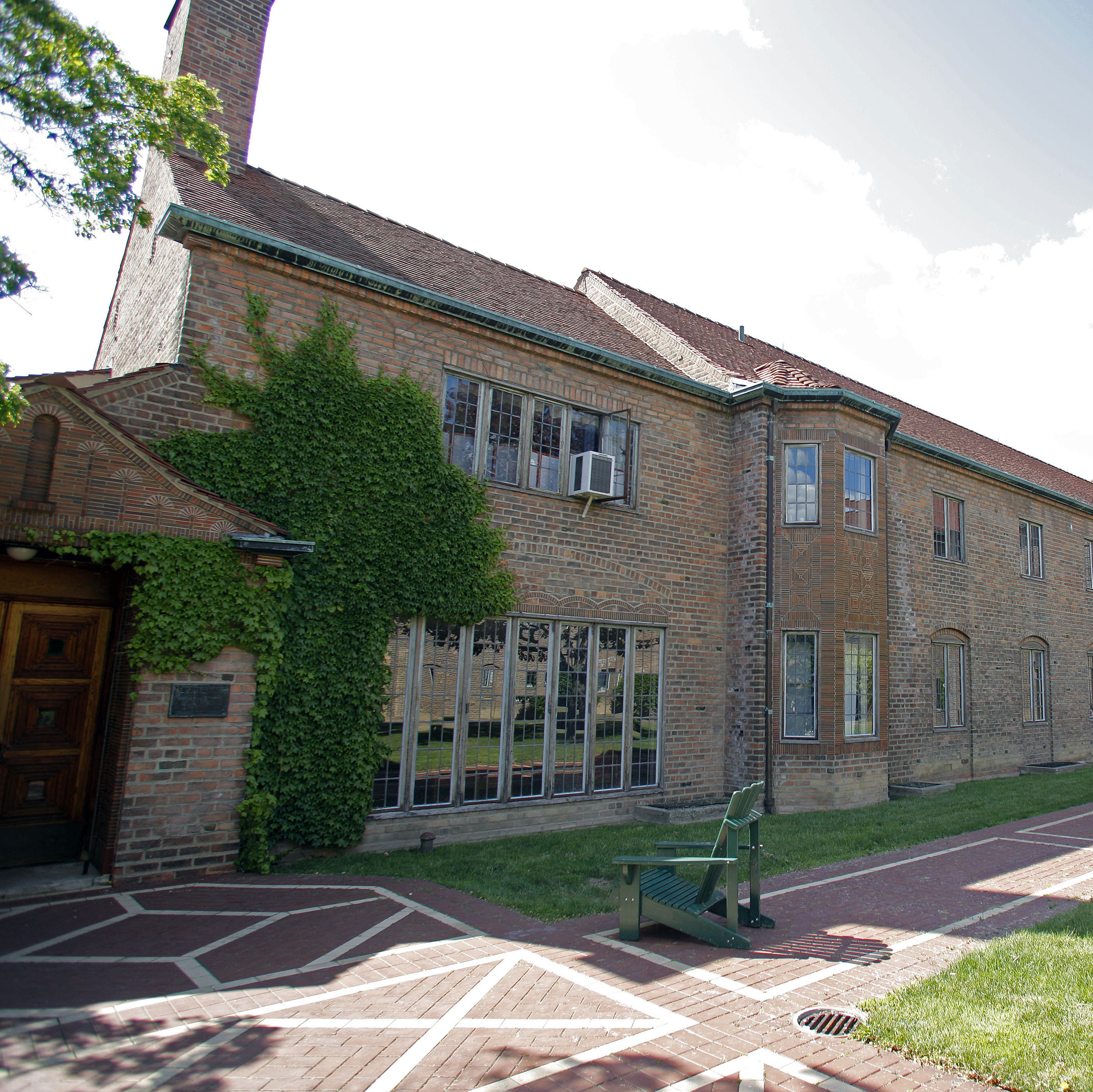 Republican presidential candidate Mitt Romney lived in Stevens Hall while he was attending Cranbrook School in Bloomfield Hills, Mich.