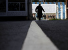 At the Ledra Palace checkpoint in Nicosia, Cypriots must show a passport to cross the border between the Turkish North and the Greek South. At the Ledra Palace checkpoint in Nicosia, Cypriots must show a passport to cross the border between the Turkish North and the Greek South.