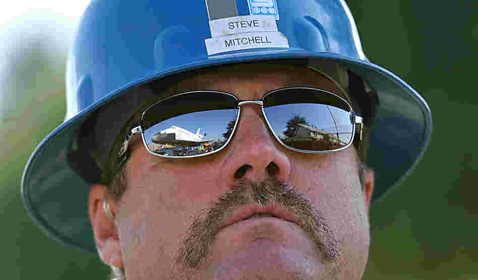 In an instant, the shuttle crossings became part of history. 