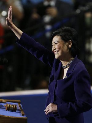 Rep. Judy Chu of California was the first Chinese-American woman in Congress, taking office in 2009.
