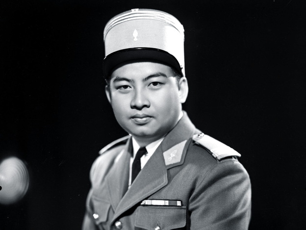 France installed Sihanouk (shown here in a photo believed to be from the 1950s) as Cambodia's king in 1941, thinking he would make a good puppet ruler. Instead, the country overthrew colonial rule under his watch.