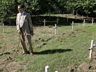 Dick Colon, one of the White House Boys, walks through grave sites near the Dozier School for Boys in Marianna, Fla. Several men who suffered abuse and severe beatings believe the crosses mark the graves of boys who were killed at the school, victims of punishments that went too far. Dick Colon, one of the White House Boys, walks through grave sites near the Dozier School for Boys in Marianna, Fla. Several men who suffered abuse and severe beatings believe the crosses mark the graves of boys who were killed at the school, victims of punishments that went too far.