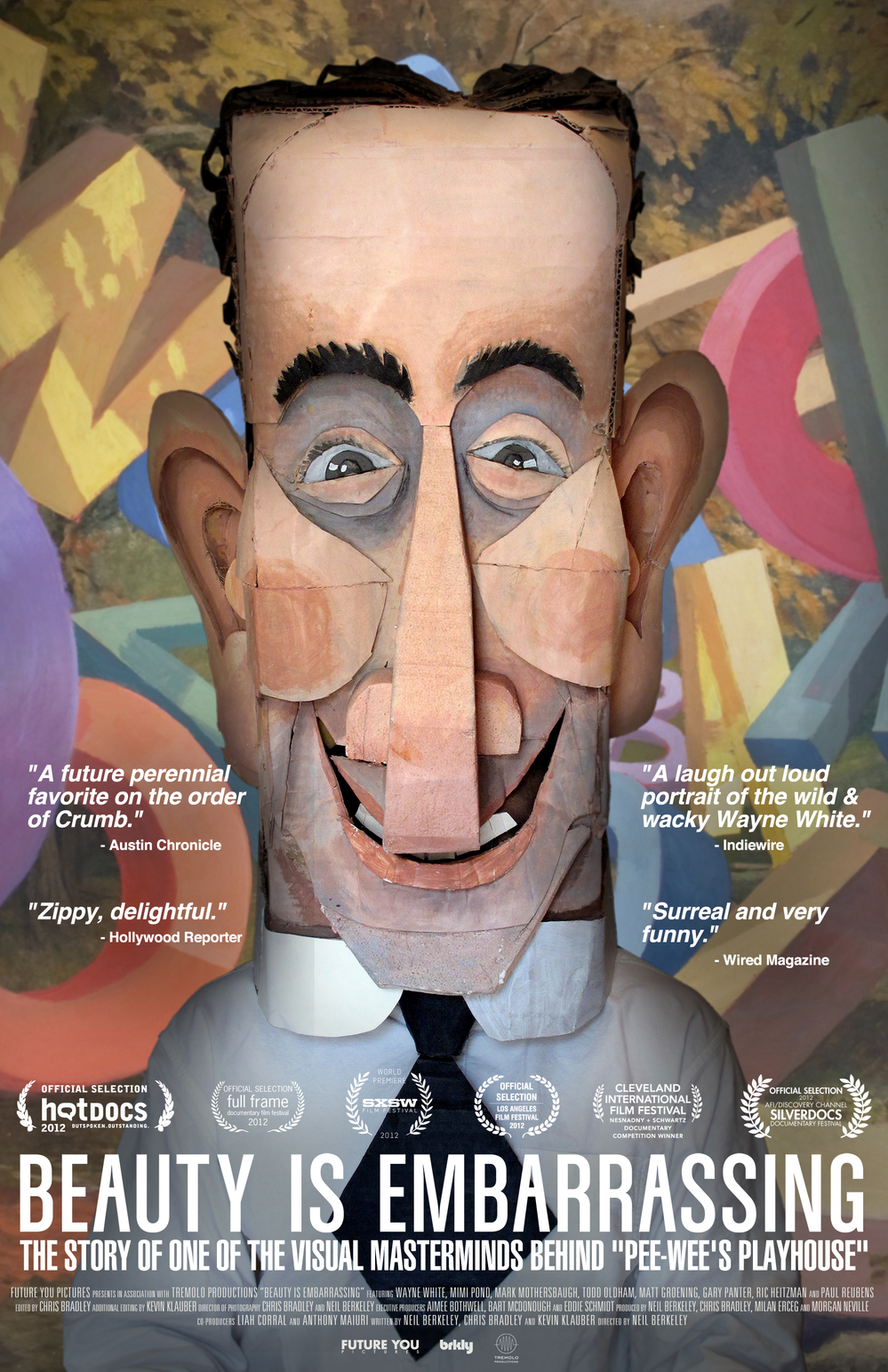 The poster for Beauty Is Embarrassing.