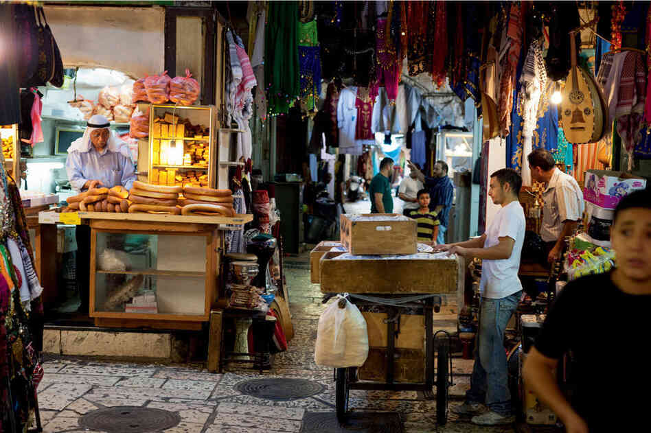 In Jerusalem, many worlds come together, yet remain apart, at the marketplace.