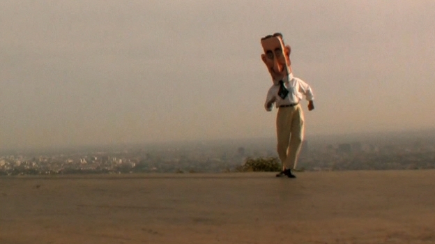 A giant LBJ puppet head is one of Wayne White's creations in the documentary Beauty Is Embarrassing.