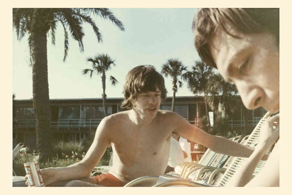 Mick Jagger and Charlie Watts