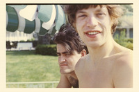 Mick Jagger and Ian Stewart