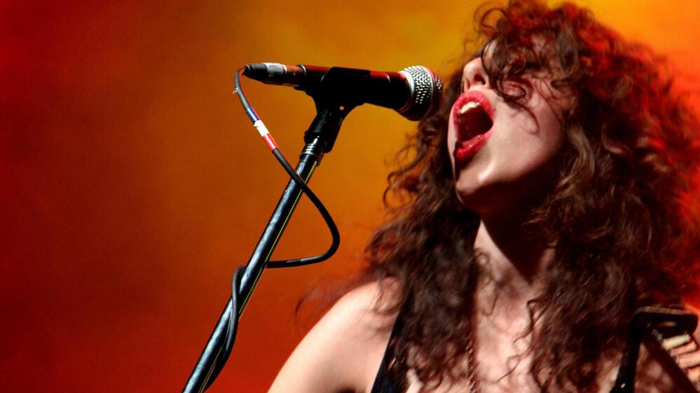 Paula Maffia is the lead singer of Argentina's La Cosa Mostra.