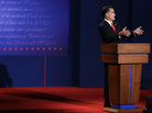 Mitt Romney at the first presidential debate at the University of Denver on Oct. 3. Mitt Romney at the first presidential debate at the University of Denver on Oct. 3.