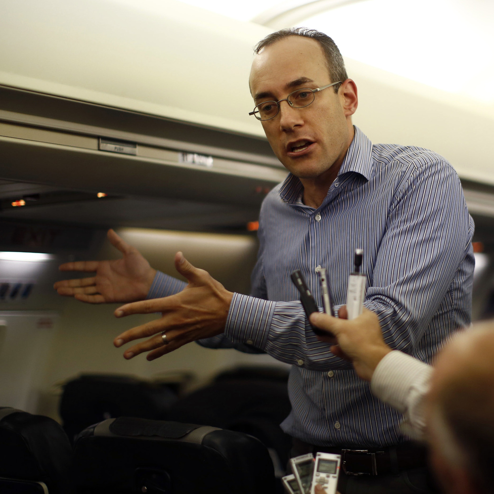 Dan Senor, a senior adviser to Republican presidential candidate Mitt Romney.